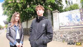HUNT4K. Crazy XXX action by teen whore and rich hunter who pays