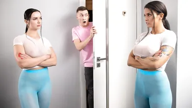 BRAZZERS: Chloe Lamour is a Doppelbanger on XPORN