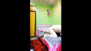 Super skinny asian Ladyboy getting hard banged in the ass by a client
