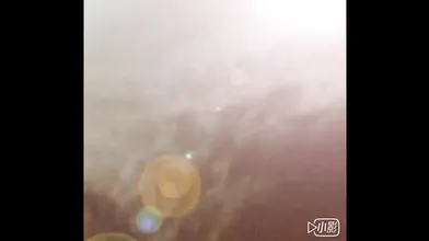 Asian cute ladyboy masturbating and cumming on a public beach