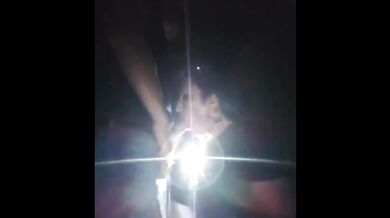 Shemale from India getting gangbanged on a train