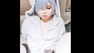 Super cute Ladyboy getting fucked in the ass wit no pain, only pleasure