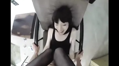 Sexy asian Ladyboy fucked POV and getting the cum on her mouth