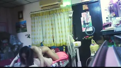 Caucasian white faggot gets the semen and cock of an Asian Ladyboy