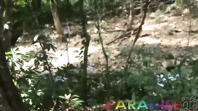 Exposing Pussy Outdoors