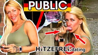 NO INHIBITIONS! Sandy FUCKED hard under old train tracks! HITZEFREI.dating