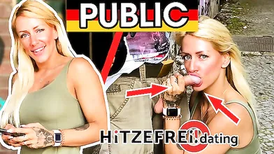 NO INHIBITIONS! Sandy FUCKED hard under old train tracks! HITZEFREI.dating