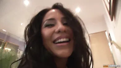 Passionate & Bubbly Latina Tittyfucks & Devours Dick