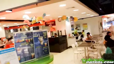 Clueless Thai Chick Picked up in Store