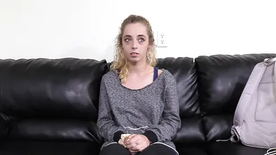 Tattooed amateur blonde hardcore fucked on a casting