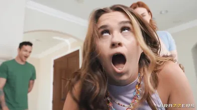 Brazzers: Abinator 3000 with Maddy May and Abigail Morris on XPORN
