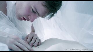 Blonde Katharina Heyer making sweet love on film
