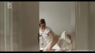 Sensual Sandra Huller getting nude on film