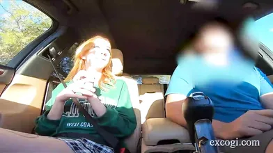 Terrifically Tall 20 yo Redhead Riley June Loses Her Porn Virginity!