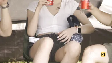 Trailer-First Time Special Camping EP3-Qing Jiao-MTVQ19-EP3-Best Original Asia Porn Video