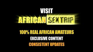 African Cleaning Girl Has To Polish My Cock First