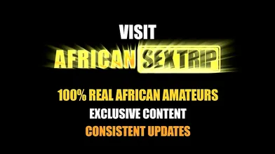 African Cleaning Girl Has To Polish My Cock First