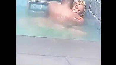 Mzansi Couple Having Pool Sex