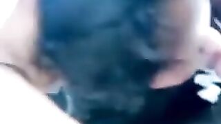 Nawty Coloured Gf Sucking Cock