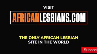 Lesbian Zulu Coworkers Sharing Dildo In Real STEAMY Threesome