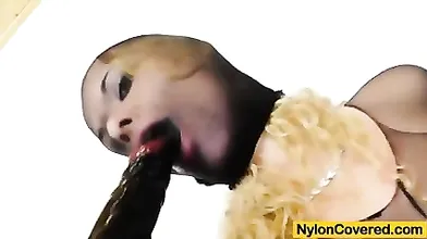 In Combination With African American Plastic Happens African American Bogus Dong - Masked Ebony