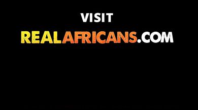 African Black Stud Gets A Quick Trip Through Her Black Bush