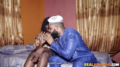 BBW Sudanese Girlfriend Spread And Fucked After Date