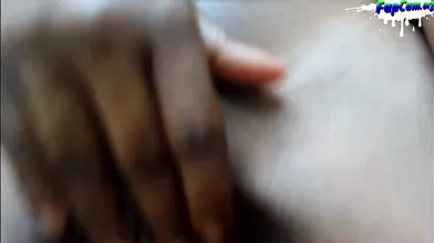 Black Amateur Teen Twerking And Squirting On Webcam