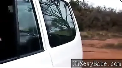 African Hooker Satisfies German