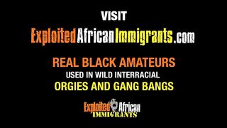 Hot Ebony Interracial DP Stuffing In Backpackers Hostel