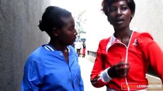 Anal Dildo Toying African Amateur Homemade Lesbians