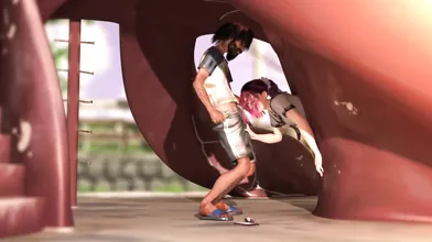 3d Cartoon Moster Gangbang With A Red Hair Huge Boobs Girl