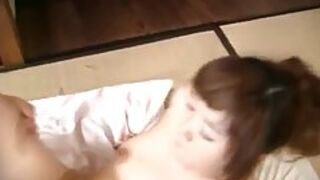 Chinese girl is spreading her legs wide open in front of the camera, to get fucked